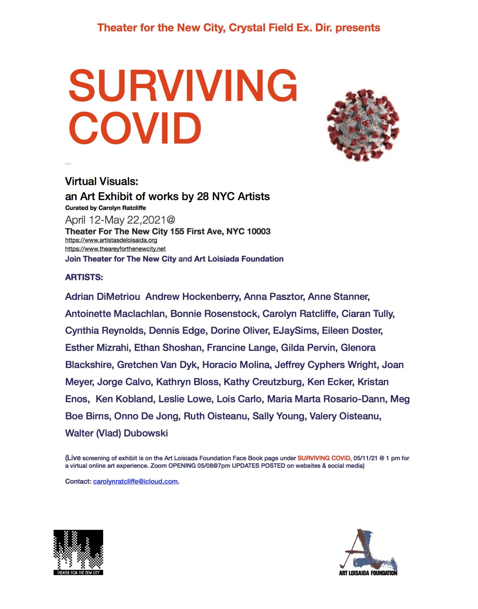 Surviving Covid: Gallery Exhibit of 27 New York Artists – Art Loisaida ...