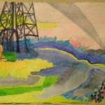 "The Ecology Center" by Dorine Oliver, Watercolor