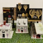 Sally Young - Landscape with Houses and Billboards, 2021-2022