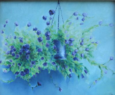 blue flower
