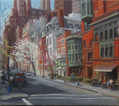 Upper East Side Ambiance 16x18