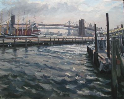 East River Ferry 20x24