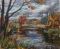 Pomperaug River 20x24 oil on linen POR